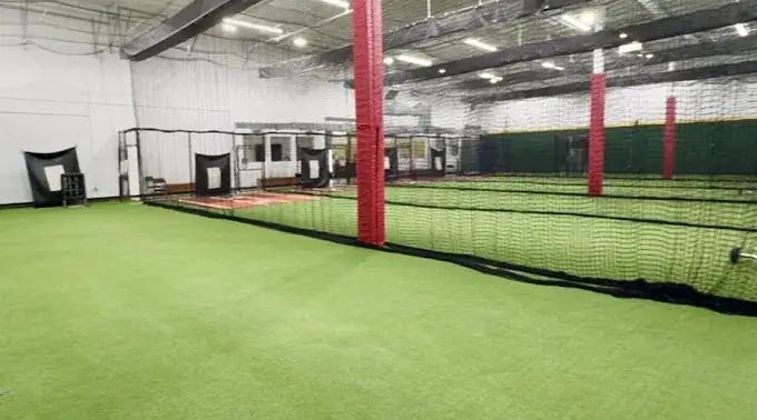 Inside the FLX Florida indoor training facility